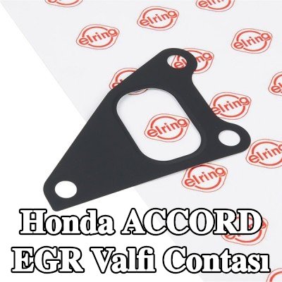ELRING EGR valfi contası Silindir Kafası, şanzıman tarafında — 2004 Honda Accord