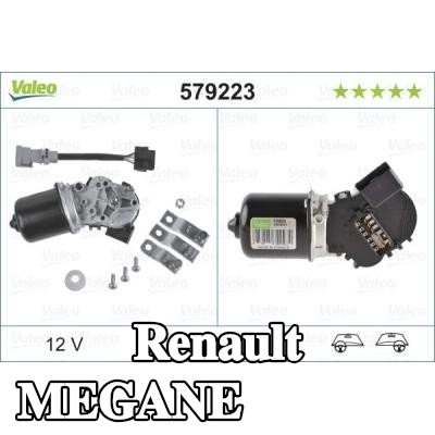 VALEO محرك المساحات الأمامي, ORIGINAL PART, 12V — 2000 Renault Megane