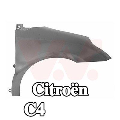 VAN WEZEL رفرف الجناح الأمامي الأيمن — 2005 Citroën C4