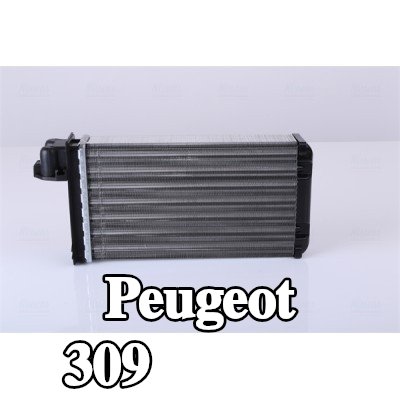 NISSENS مصفوفة التدفئة مع أنبوب — Peugeot 309