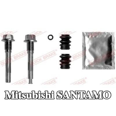 QUICK BRAKE مجموعة الأكمام التوجيهية، مكبس الفرامل — Mitsubishi Santamo