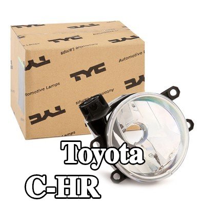 TYC مصباح ضباب يمين, H16 — Toyota C-hr
