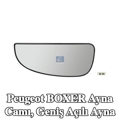DT Spare Parts Ayna camı, geniş açılı ayna — Peugeot Boxer