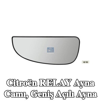 DT Spare Parts Ayna camı, geniş açılı ayna — Citroën Relay