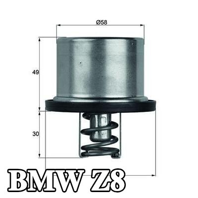 MAHLE ثرموستات 79°C, 58mm, 73mm, مع حشية/مانع تسرب — BMW Z8