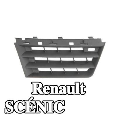 BLIC شبكة المبرد الأمامية اليمنى, أسود — 2004 Renault Scénic