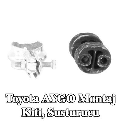 WALKER Montaj Kiti, susturucu — Toyota Aygo