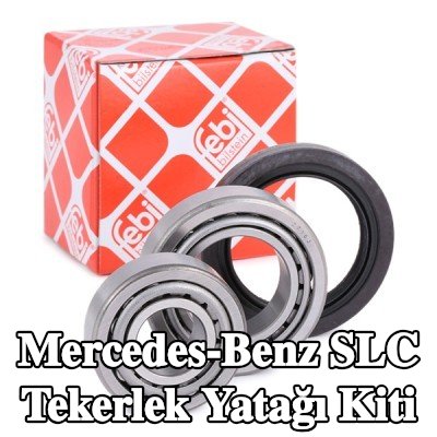 FEBI BILSTEIN Sol ön aks tekerlek yatağı kiti, Ön Aks Sağ, mil contası ile — Mercedes-Benz Slc