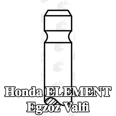 AE Egzoz valfi Sertleştirilmiş valf sapı ucu — Honda Element