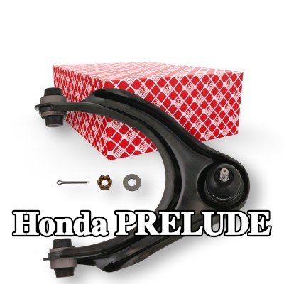 FEBI BILSTEIN ذراع التعليق للمحور الأمامي الأيمن, علوي, الفولاذ, مع وصلة كروية, مع حامل مطاطي — Honda Prelude