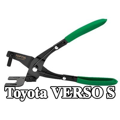 TOPTUL مجموعة المشابك، نظام العادم — Toyota Verso S