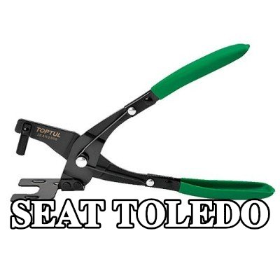 TOPTUL مجموعة المشابك، نظام العادم — 2012 SEAT Toledo