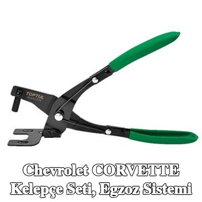 TOPTUL Kelepçe Seti, egzoz sistemi — Chevrolet Corvette