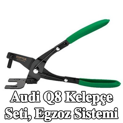 TOPTUL Kelepçe Seti, egzoz sistemi — Audi Q8