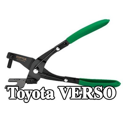 TOPTUL مجموعة المشابك، نظام العادم — Toyota Verso