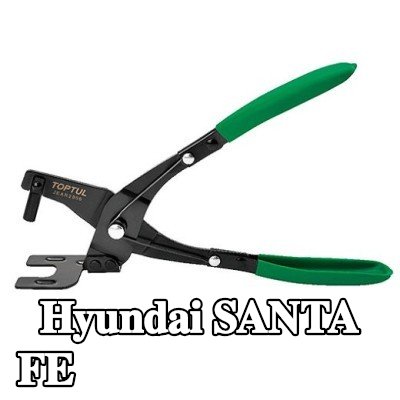 TOPTUL مجموعة المشابك، نظام العادم — Hyundai Santa Fe