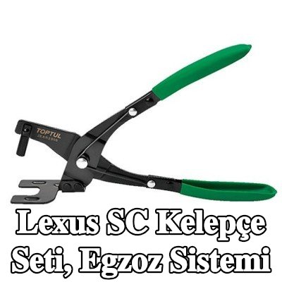 TOPTUL Kelepçe Seti, egzoz sistemi — Lexus Sc