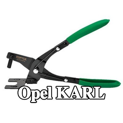 TOPTUL مجموعة المشابك، نظام العادم — Opel Karl