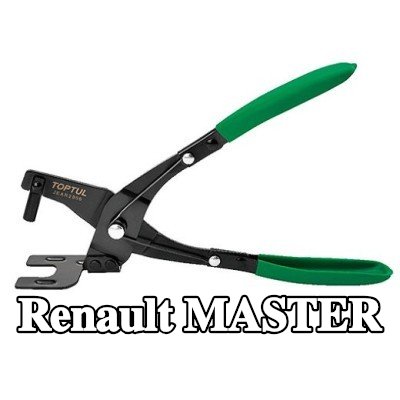 TOPTUL مجموعة المشابك، نظام العادم — Renault Master