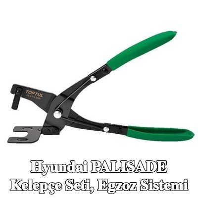 TOPTUL Kelepçe Seti, egzoz sistemi — Hyundai Palisade
