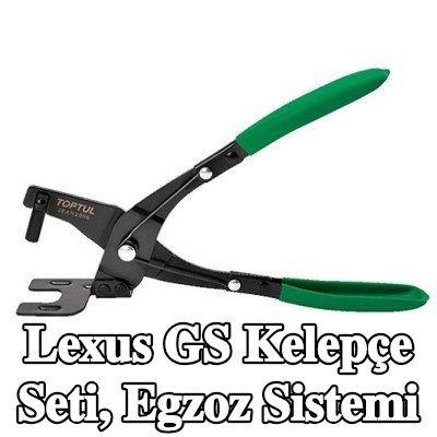 TOPTUL Kelepçe Seti, egzoz sistemi — Lexus Gs