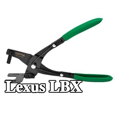 TOPTUL مجموعة المشابك، نظام العادم — Lexus Lbx