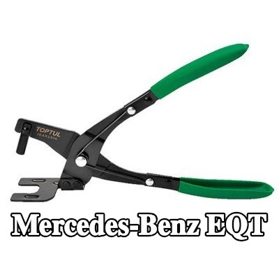 TOPTUL مجموعة المشابك، نظام العادم — Mercedes-Benz Eqt