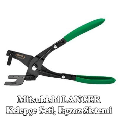 TOPTUL Kelepçe Seti, egzoz sistemi — Mitsubishi Lancer
