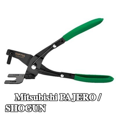 TOPTUL مجموعة المشابك، نظام العادم — Mitsubishi Pajero / Shogun