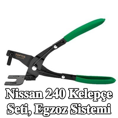 TOPTUL Kelepçe Seti, egzoz sistemi — Nissan 240
