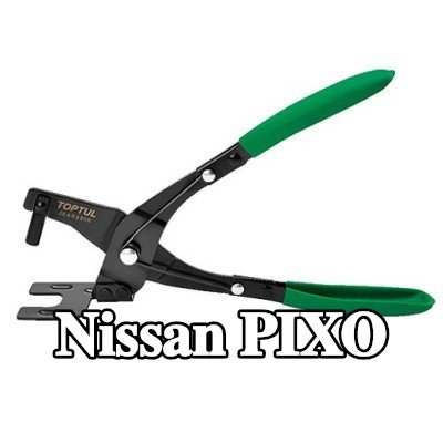 TOPTUL مجموعة المشابك، نظام العادم — Nissan Pixo