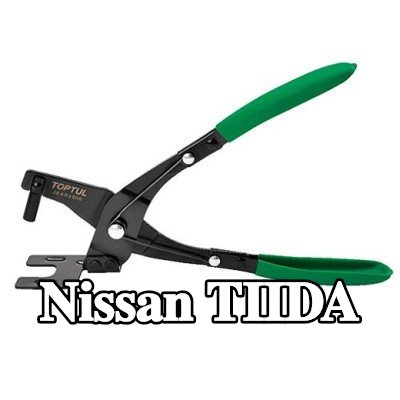 TOPTUL مجموعة المشابك، نظام العادم — Nissan Tiida