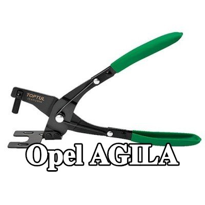 TOPTUL مجموعة المشابك، نظام العادم — Opel Agila