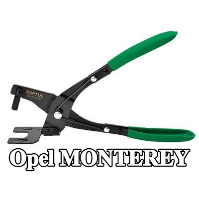 TOPTUL مجموعة المشابك، نظام العادم — Opel Monterey