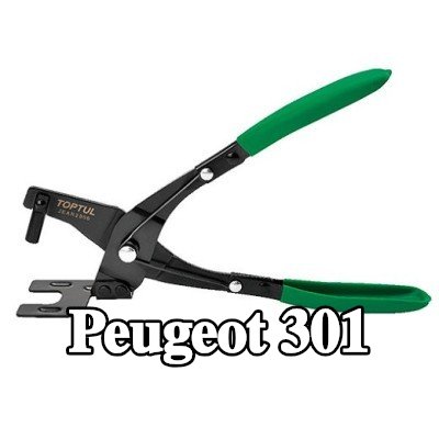 TOPTUL مجموعة المشابك، نظام العادم — Peugeot 301