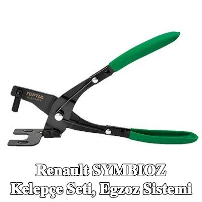 TOPTUL Kelepçe Seti, egzoz sistemi — Renault Symbioz