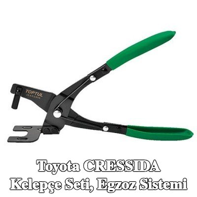TOPTUL Kelepçe Seti, egzoz sistemi — Toyota Cressida