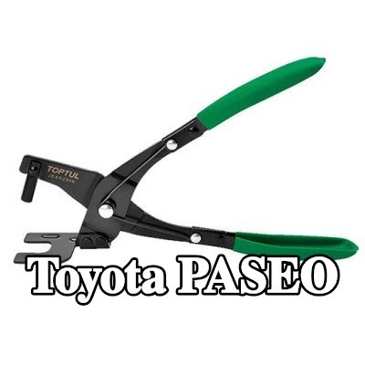 TOPTUL مجموعة المشابك، نظام العادم — Toyota Paseo