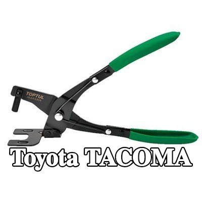 TOPTUL مجموعة المشابك، نظام العادم — Toyota Tacoma