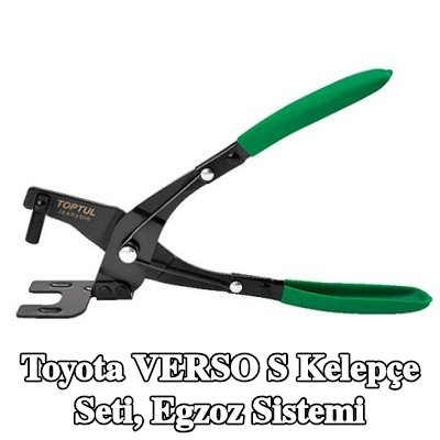 TOPTUL Kelepçe Seti, egzoz sistemi — Toyota Verso S