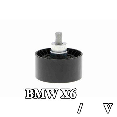VAICO بكرة الانحراف/التوجيه, حزام V-ribbed بجودة VAICO الأصلية, Outer Diameter: 65mm — 2007 BMW X6