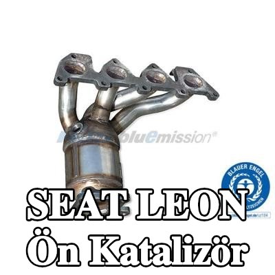HJS “Mavi Melek” çevre etiketine sahip ön katalizör — SEAT Leon