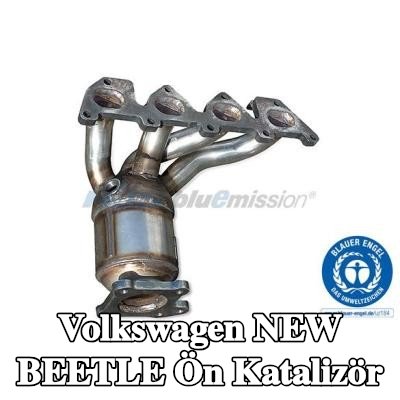 HJS “Mavi Melek” çevre etiketine sahip ön katalizör — Volkswagen New Beetle