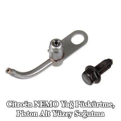 METZGER Yağ püskürtme, piston alt yüzey soğutma — Citroën Nemo