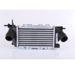 NISSENS Hızlı bağlantı parçası olmayan Intercooler, Sol konektör, açılı, Sağ konektör, açılı — 2001 Opel Vectra (1)