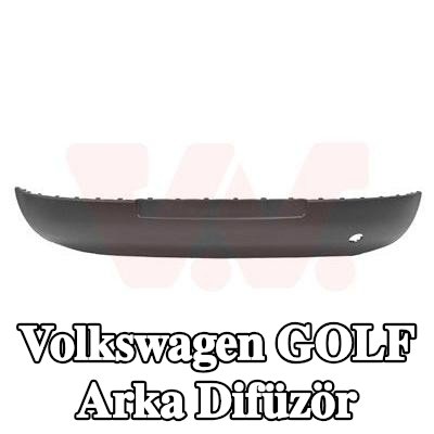 VAN WEZEL Arka difüzör — 2008 Volkswagen Golf