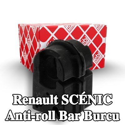 FEBI BILSTEIN Ön aks stabilizatör çubuğu burcu, 22mm — 2012 Renault Scénic