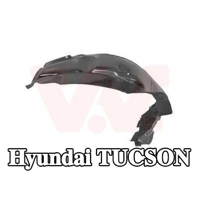 VAN WEZEL بطانة قوس العجلة - الجانب الأيمن الأمامي — 2008 Hyundai Tucson
