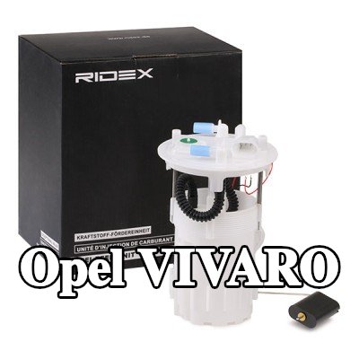 RIDEX مستشعر مستوى الوقود كهربائي, ديزل, مع وحدة إرسال الوقود — Opel Vivaro