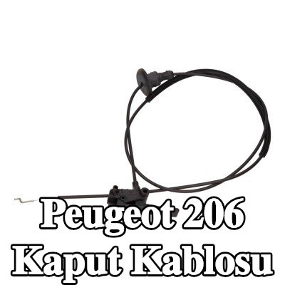 CITROEN/PEUGEOT Kaput kablosu — Peugeot 206